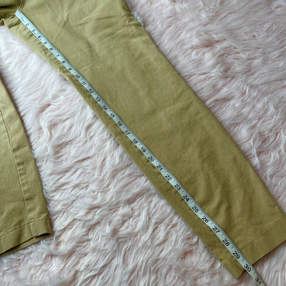 CAMBIO High Rise Camel Khaki Tan Jeans 30" Inseam - Size 6 - Picture 11 of 13